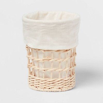 Round Woven Basket with Liner - Brightroom™ | Target