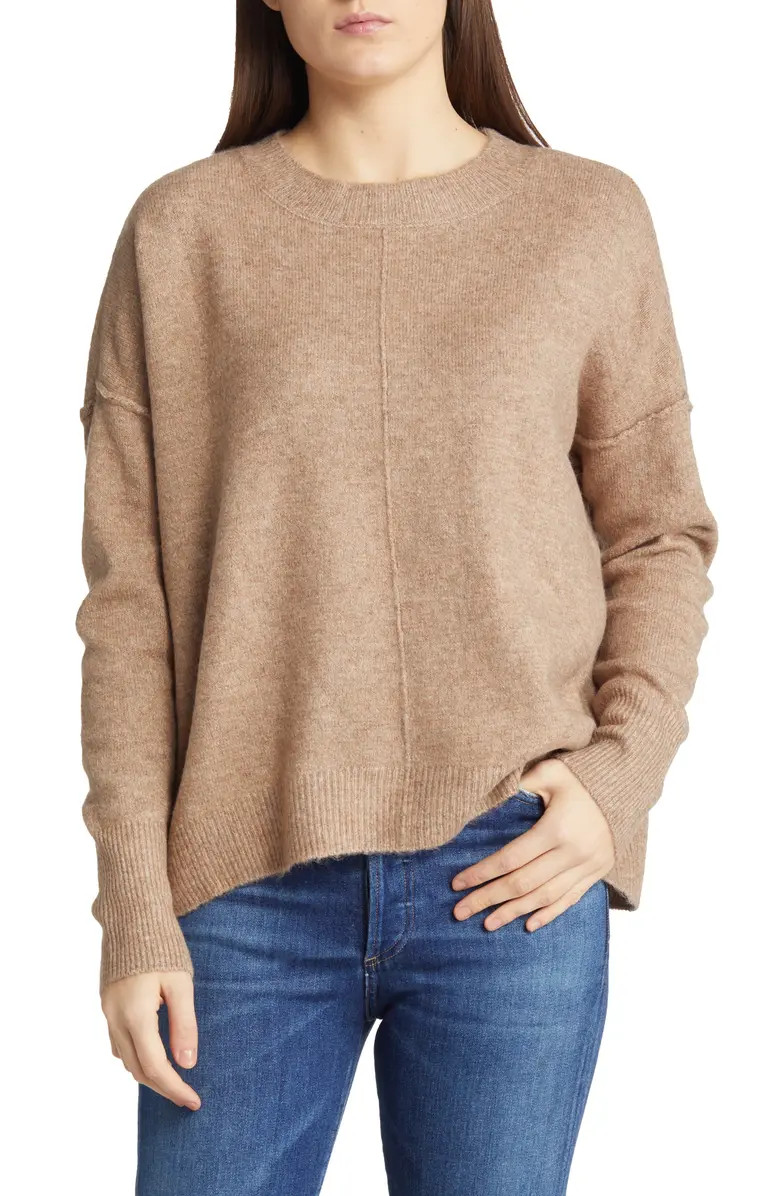 Vince Camuto Center Seam Crewneck Sweater | Nordstrom | Nordstrom