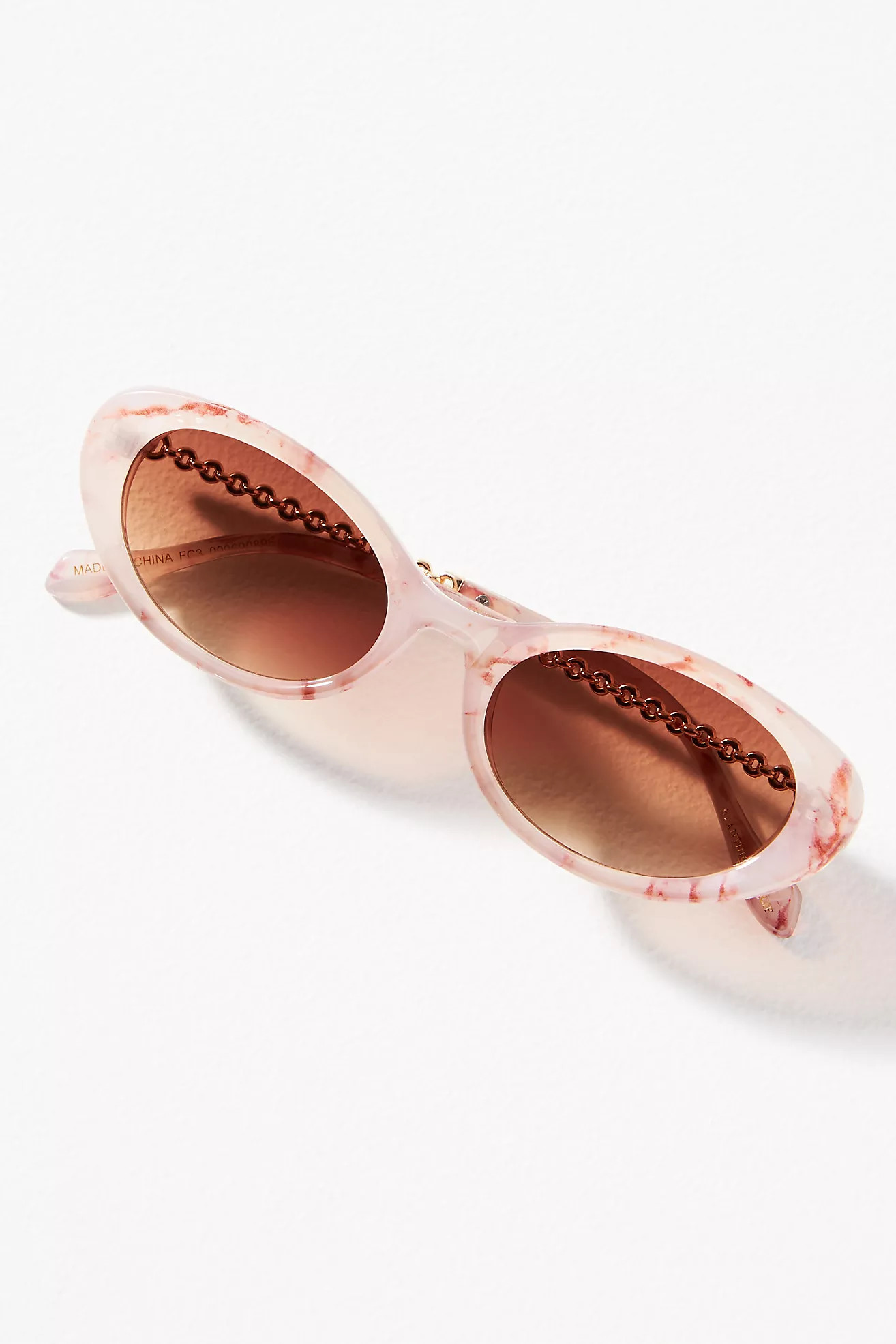 Oval Tortoise Sunglasses | Anthropologie (US)