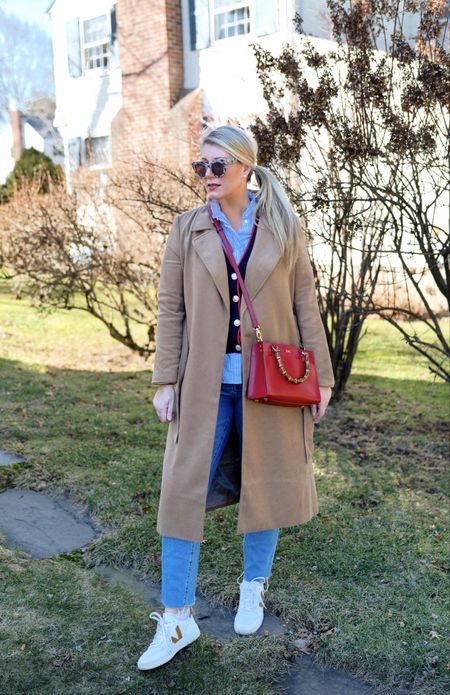 My outfit from yesterday. Cute little heart surprise on this navy and red cardigan ❤️ perfect for a Valentine’s Day outfit. Linking this whole look for you.

#LTKover40 #LTKitbag #LTKmidsize