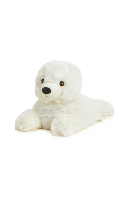 Warmies Baby Seal Plush Toy in Light Beige at Nordstrom | Nordstrom