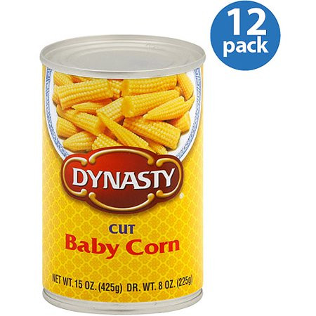 Dynasty Cut Baby Corn, 15 oz (Pack of 12) | Walmart (US)