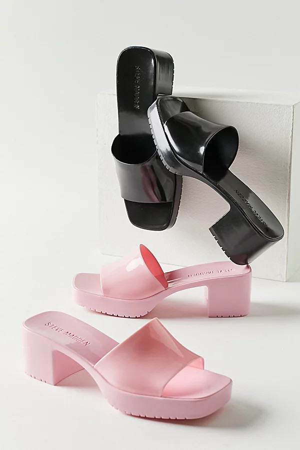 Steve Madden Harlin Heeled Mule Sandal | Urban Outfitters (US and RoW)