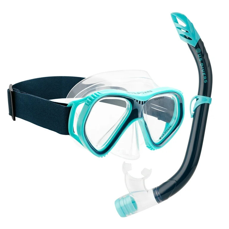 U.S. Divers Playa Adult Snorkel Combo (Teal & Blue) | Walmart (US)