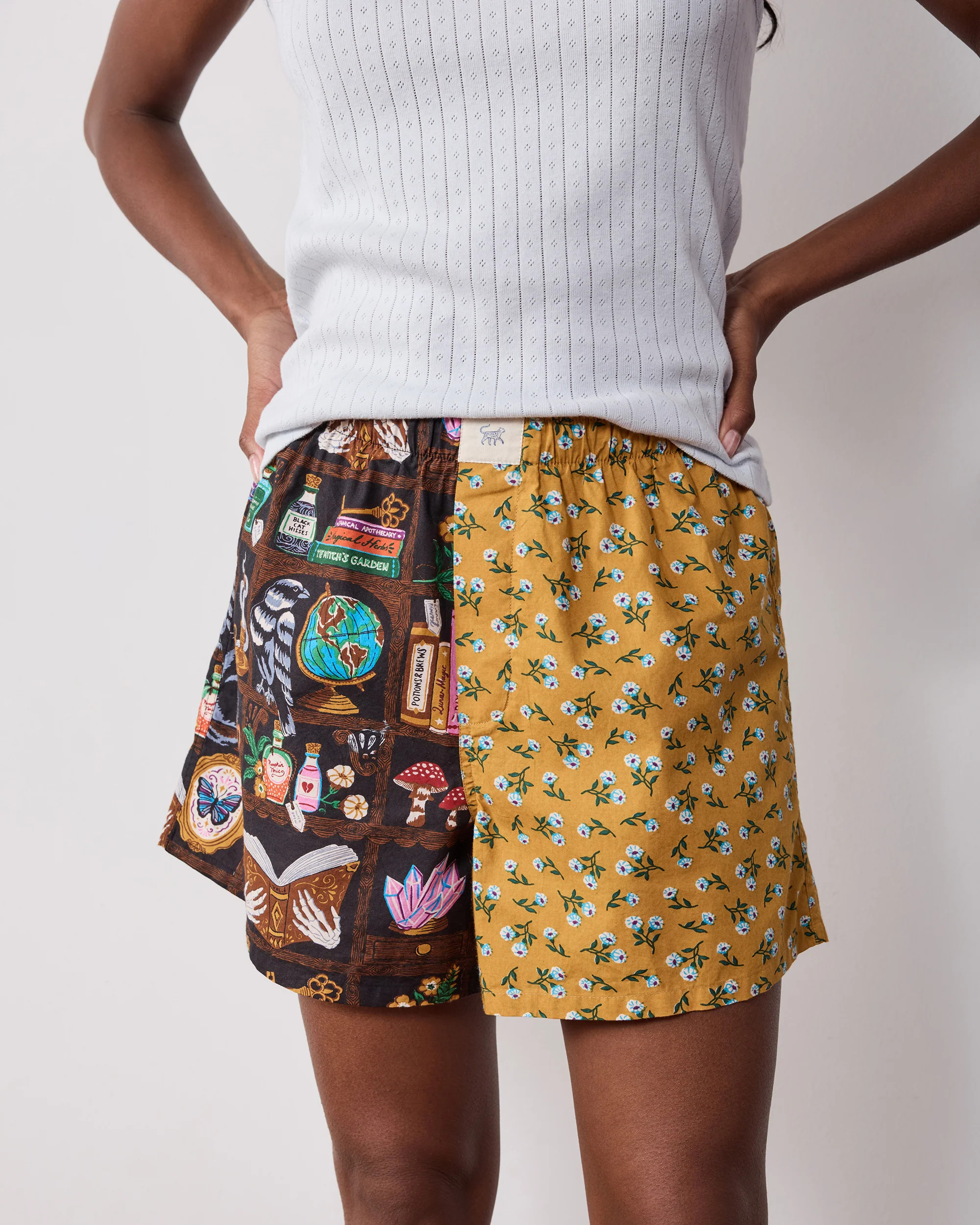 Enchanted Study - Boyfriend Boxer - Obsidian | Printfresh