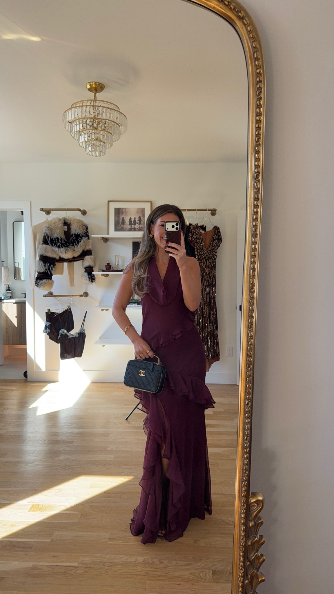 burgundy sleeveless chiffon maxi with a cowl neckline, tiered ruffles, and a high side slit amazon fall formal event & wedding guest dress ✨🍂

revolve: tulip
vivrelle: emerson20
vici: emerson35

Im 5’4” and wearing my usual small/2 

amazon fashion, amazon dresses, amazon finds, amazon outfit ideas, amazon summer outfits, affordable fashion finds, resortwear, resort outfits, vacation outfits, vacation dresses, beach vacation outfits, summer vacation outfits, tropical vacation outfits, vacation outfit ideas, summer wedding guest dresses, wedding guest dresses, cocktail dresses, semi-formal dresses, black tie wedding guest dresses, destination wedding guest dresses, garden party dresses, wedding guest outfit ideas

#LTKWedding #LTKU #LTKgrwm