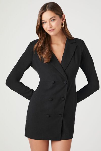Double-Breasted Blazer Dress | Forever 21