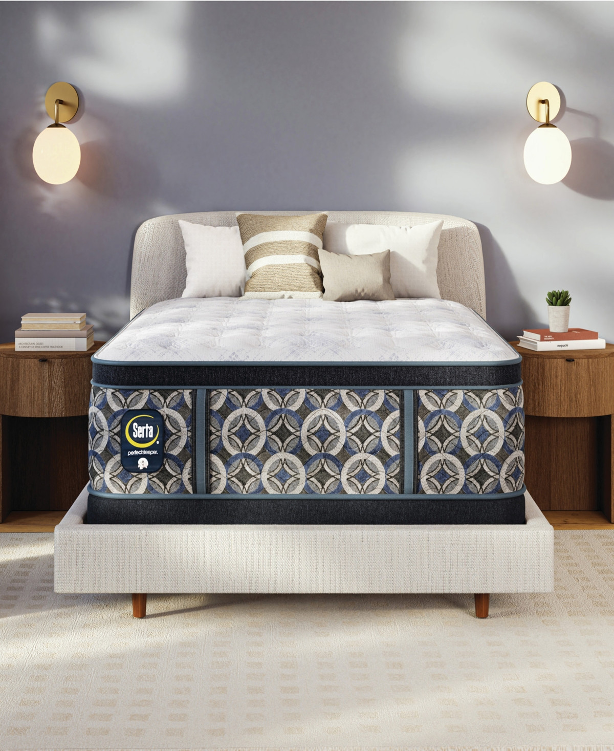 Serta Perfect Sleeper Cascade Range 14.5" Firm Pillow Top Mattress, Full | Macy's