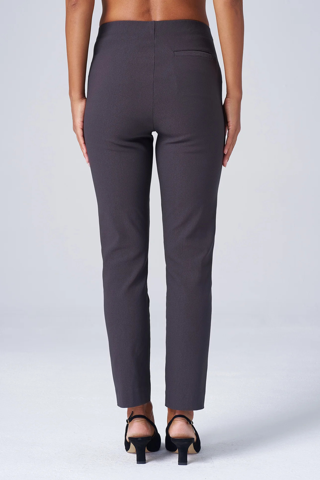Stylish Tapered Ankle Women's Stretch Work Pants | Franne Golde | Franne Golde