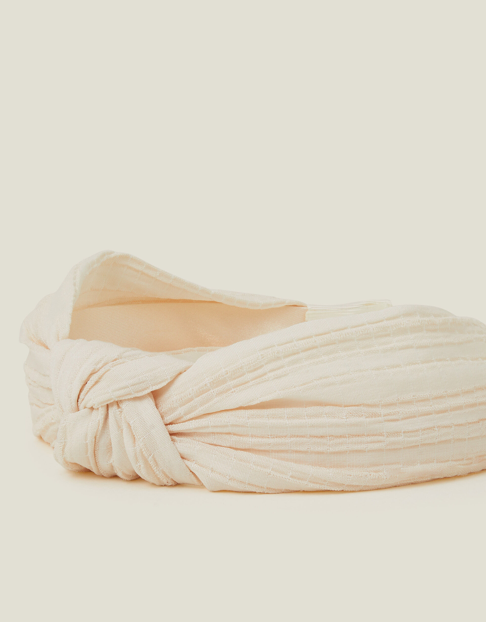 Knot Fabric Headband Cream | Accessorize (Global)