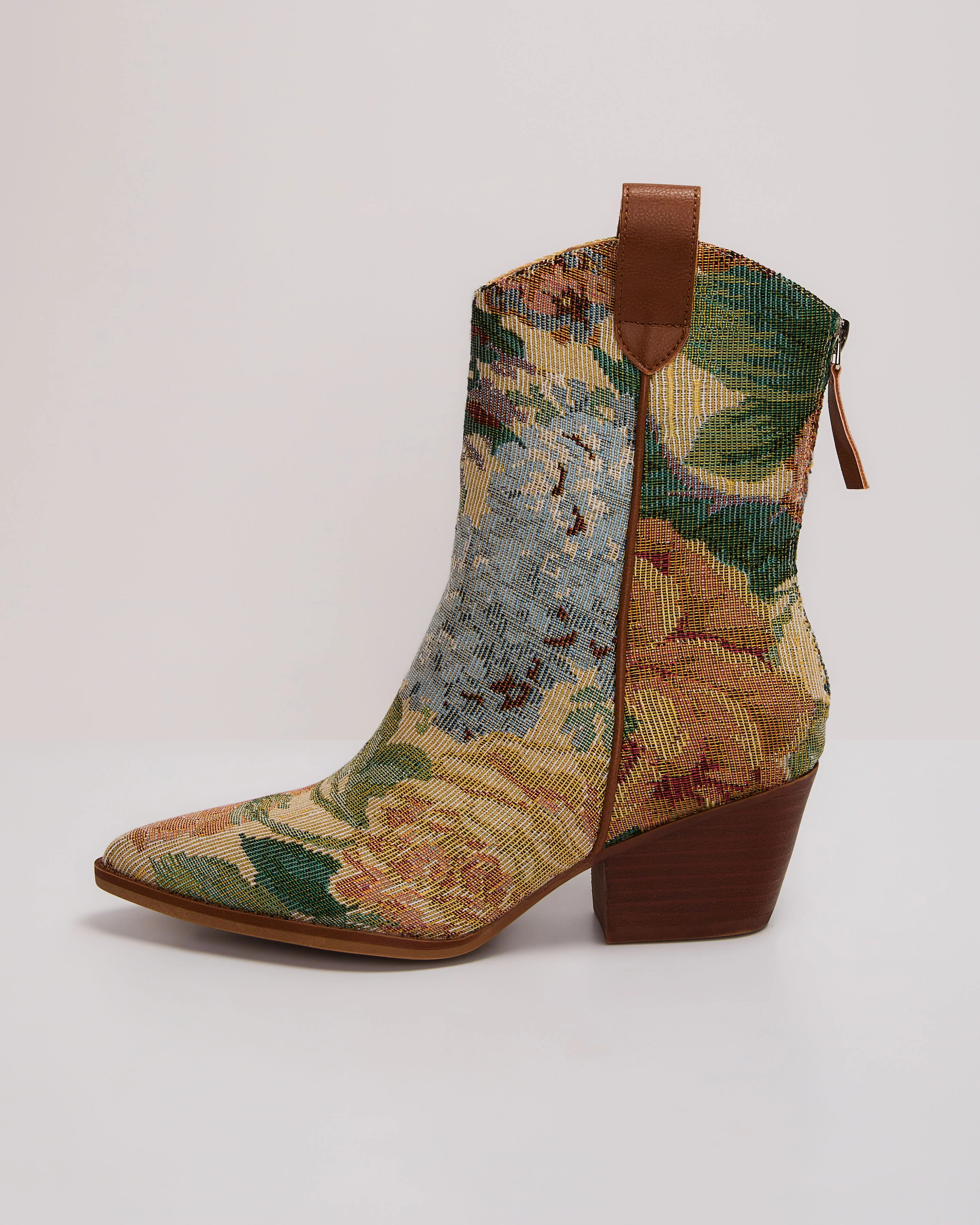 Garden Stroll Brocade Western Bootie | VICI