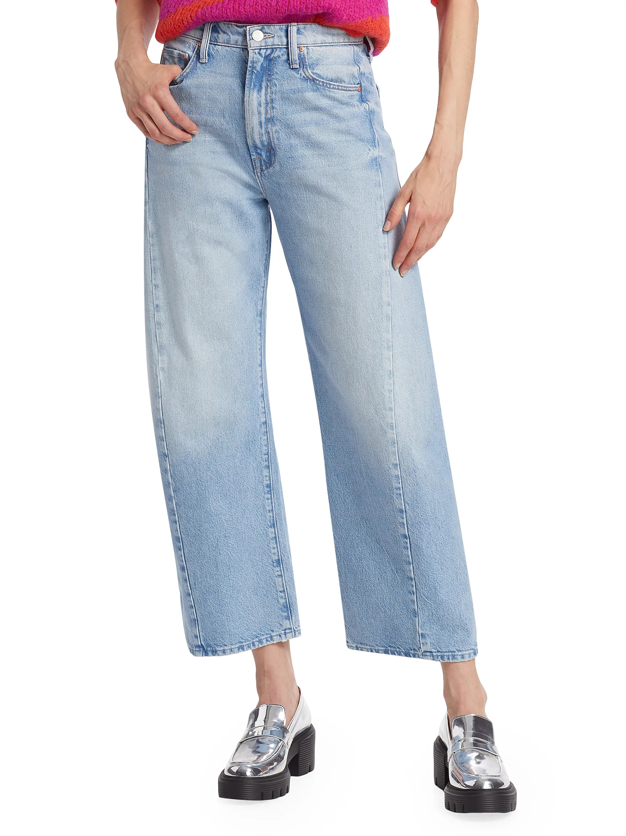 The Half Pipe High-Rise Straight-Leg Ankle Jeans | Saks Fifth Avenue
