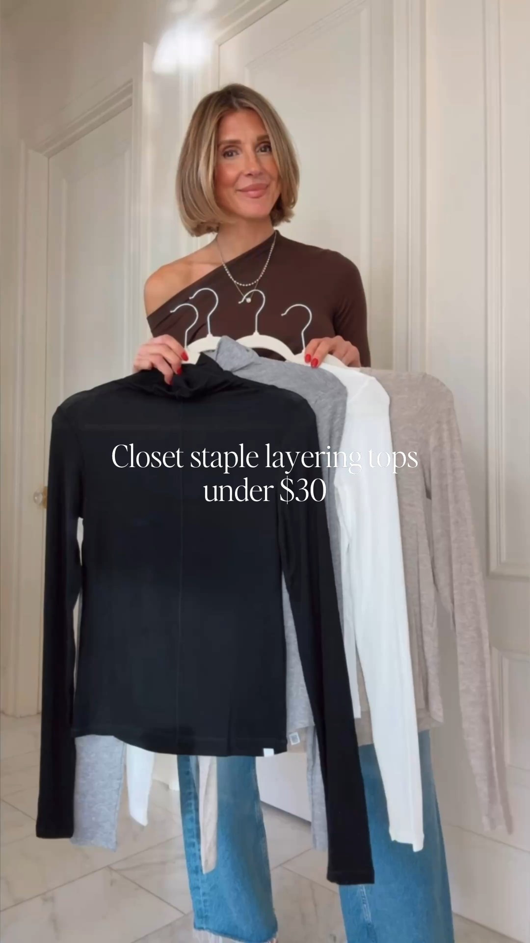 These layering tips are SO good. You will want very color! I'm wearing size small. @c202
#ad

#LTKFindsUnder50