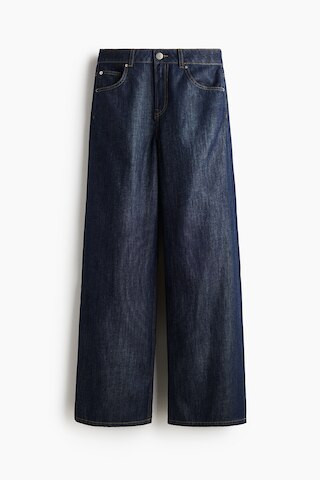 H & M - Wide Regular Jeans - Blue | H&M (US + CA)