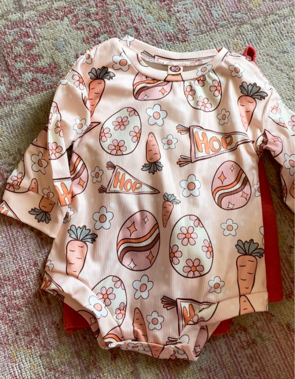 This romper sweatshirt 😍 

#easteroutfit
#babyeasteroutfit
#kidseasteroutfit
#easterfind
#easter2024
#amazoneaster 

#LTKSeasonal #LTKkids #LTKbaby