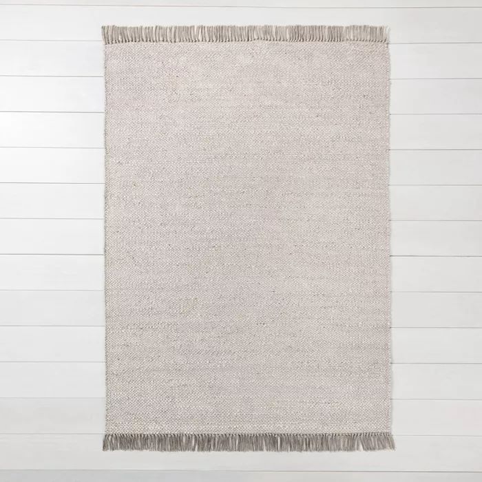 Bleached Jute Fringe Rug - Hearth & Hand™ with Magnolia | Target