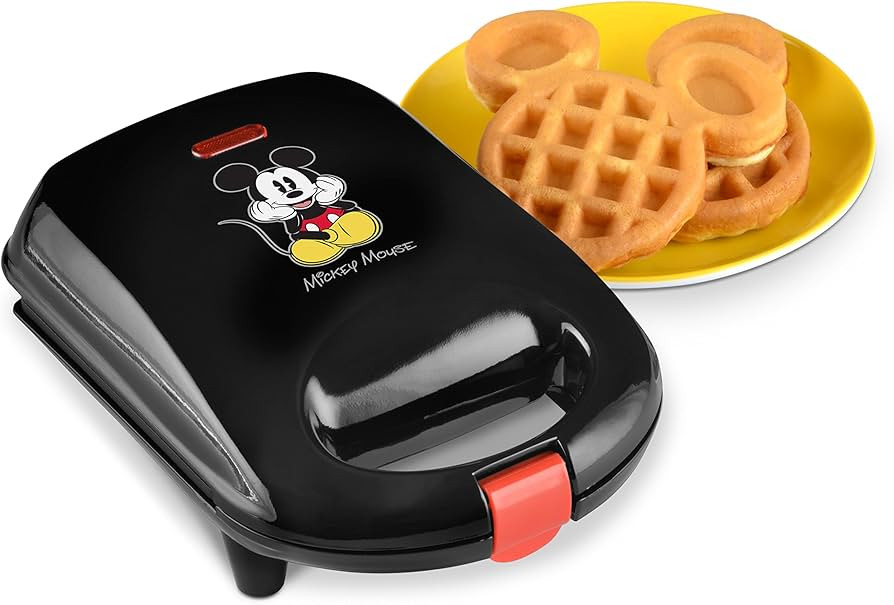 Disney DCM-9 Mickey Mini Waffle Maker, Black | Amazon (US)