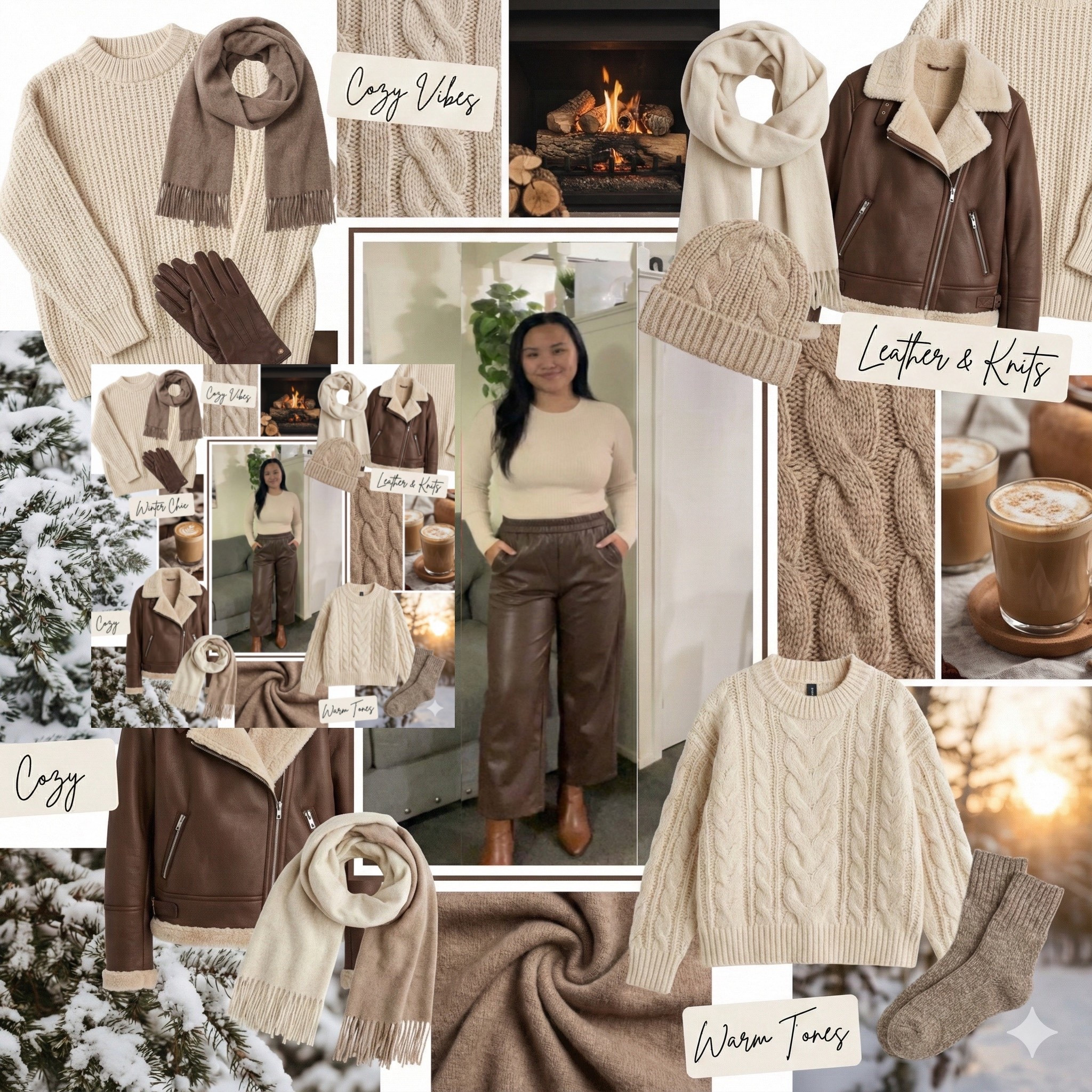Fashion statement piece for that fashion friend or sister in your life! Grab this piece before it’s gone 🩷

#fashion #winter #leather 

#LTKGiftGuide #LTKmomlife #LTKCyberWeek