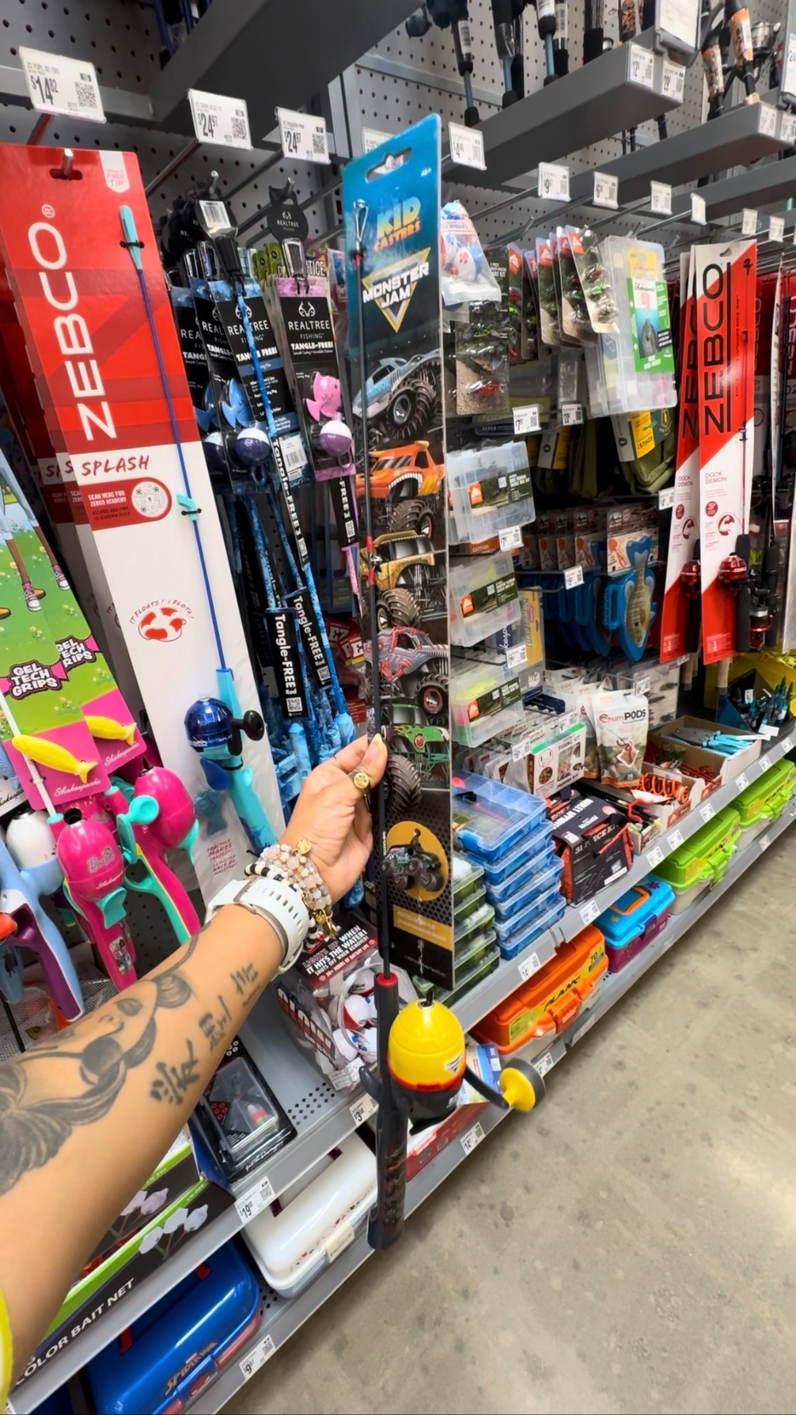 Monster jam fishing pole for kids! 

#LTKKids #LTKSpringSale #LTKmomlife