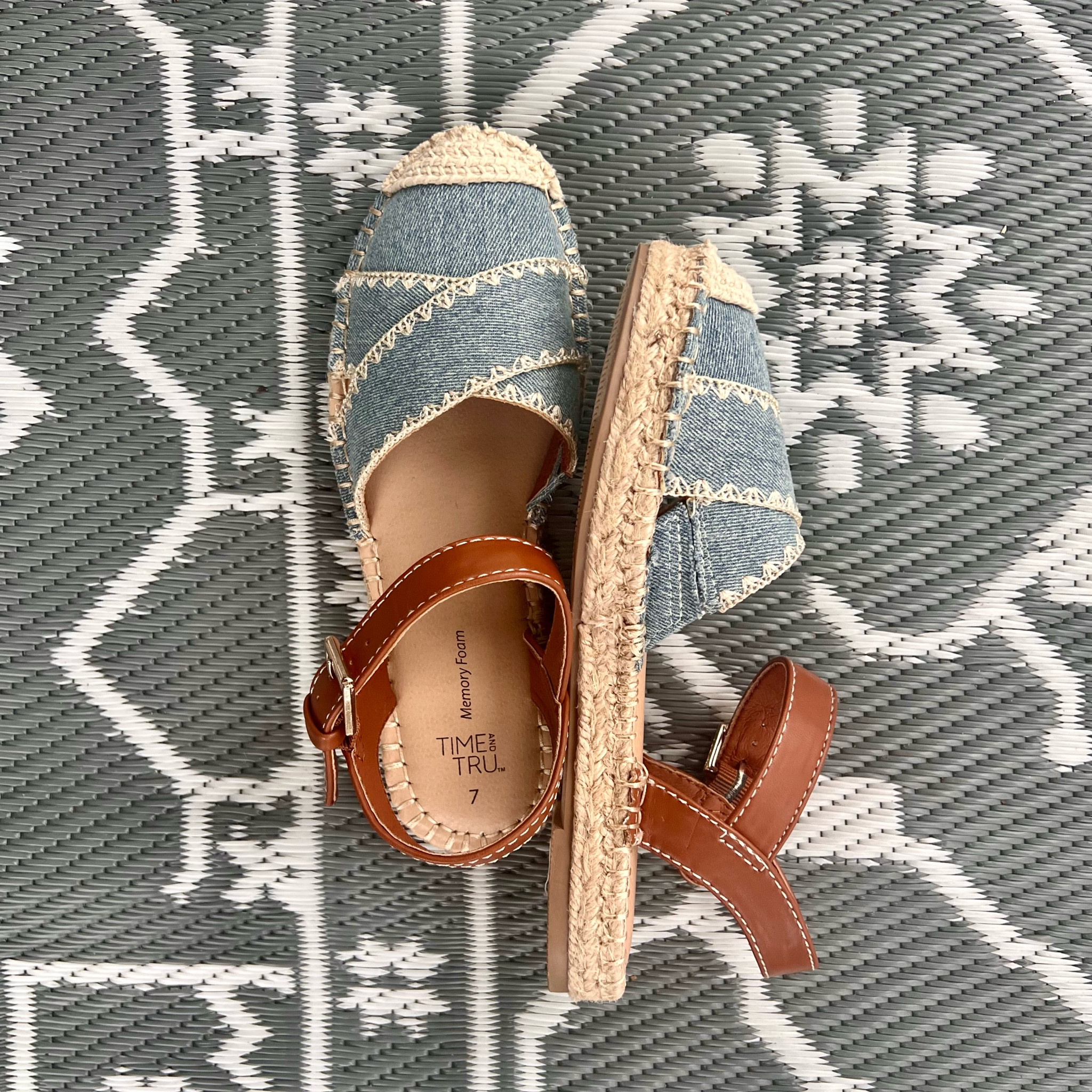 ✨PRODUCT INFO✨ 
⏺ Denim Crochet Espadrilles
⏺ Run TTS 
⏺ Walmart •• Time & Tru

📍Say hi on YouTube•Tiktok•Instagram ✨Jen the Realfluencer✨ for all things midsize-curvy fashion!

👋🏼 Thanks for stopping by, I’m excited we get to shop together!

🛍 🛒 HAPPY SHOPPING! 🤩 


#walmart #walmartfashion #walmartstyle walmart finds, walmart outfit, walmart look  #travel #traveloutfit #airport #plane #airplane #car #train #cruise #flight travel style, travel fashion, airport outfit, airport style, airport fashion, airport fit, travel fit, travel look, airport look Boho, boho outfit, boho look, boho fashion, boho style, boho outfit inspo, boho inspo, boho inspiration, boho outfit inspiration, boho chic, boho style look, boho style outfit, bohemian, whimsical outfit, whimsical look, boho fashion ideas, boho dress, boho clothing, boho clothing ideas, boho fashion and style, hippie style, hippie fashion, hippie look, fringe, pom pom, pom poms, tassels, california, california style,  #boho #bohemian #bohostyle #bohochic #bohooutfit #style #fashion #neutral #neutrals #neutraloutfit #neatraloutfits #neutrallook #neutralstyle #neutralfashion #neutraloutfitinspo #neutraloutfitinspiration
#summer #summerstyle #summeroutfit #sunmeroutfitidea #summeroutfitinspo #summeroutfitinspiration #summerlook #spring #springstyle #springoutfit #springoutfitidea #springoutfitinspo #springoutfitinspiration #springlook #springfashion #springshoes #springsandals #springpick #summer #sunmerstyle #summeroutfit #summeroutfitidea #summeroutfitinspo #summeroutfitinspiration #summerlook #summerpick #summerfashion #summershoes #summersandals #under20 #under30 #under40 #under50 #under60 #under75 #under100 #affordable #budget #inexpensive #budgetfashion #affordablefashion #budgetstyle #affordablestyle #curvy #midsize #size14 #size16 #size12 #curve #curves #withcurves #medium #large #extralarge #xl  


#LTKfindsunder50 #LTKshoecrush #LTKtravel