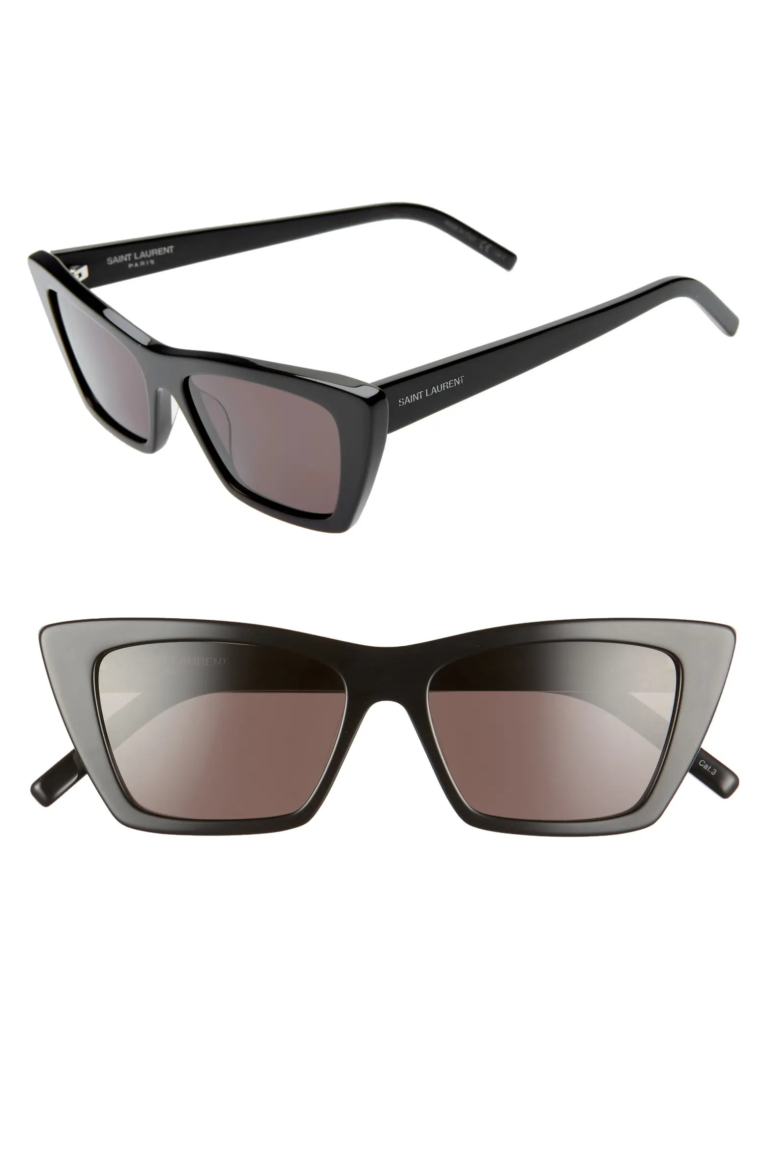 53mm Cat Eye Sunglasses (Women) | Nordstrom | Nordstrom