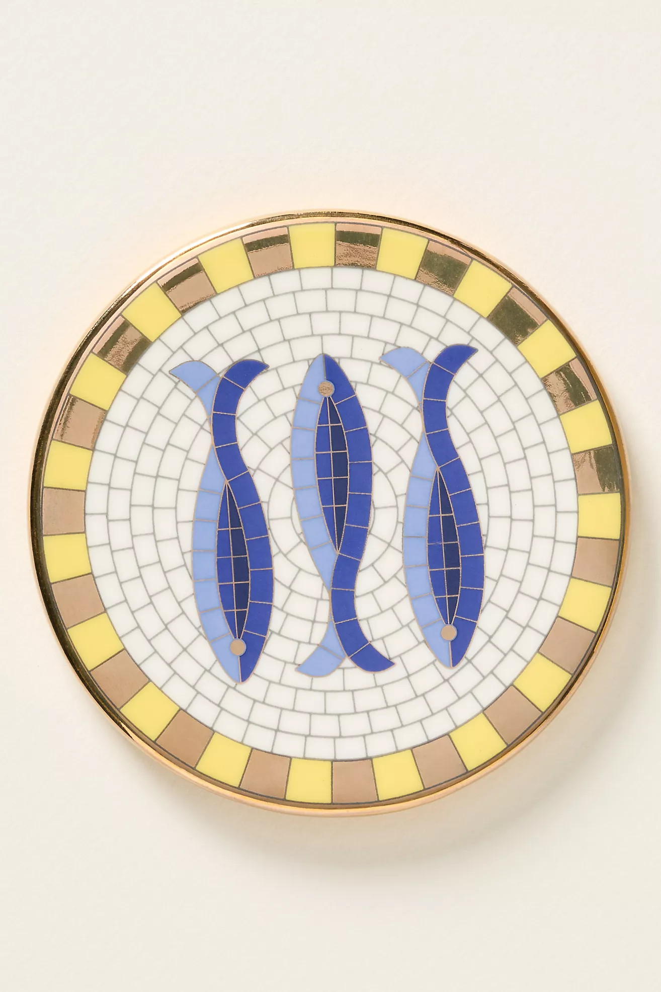The Bistro Tile Stoneware Coaster: Italia Edition | Anthropologie (US)
