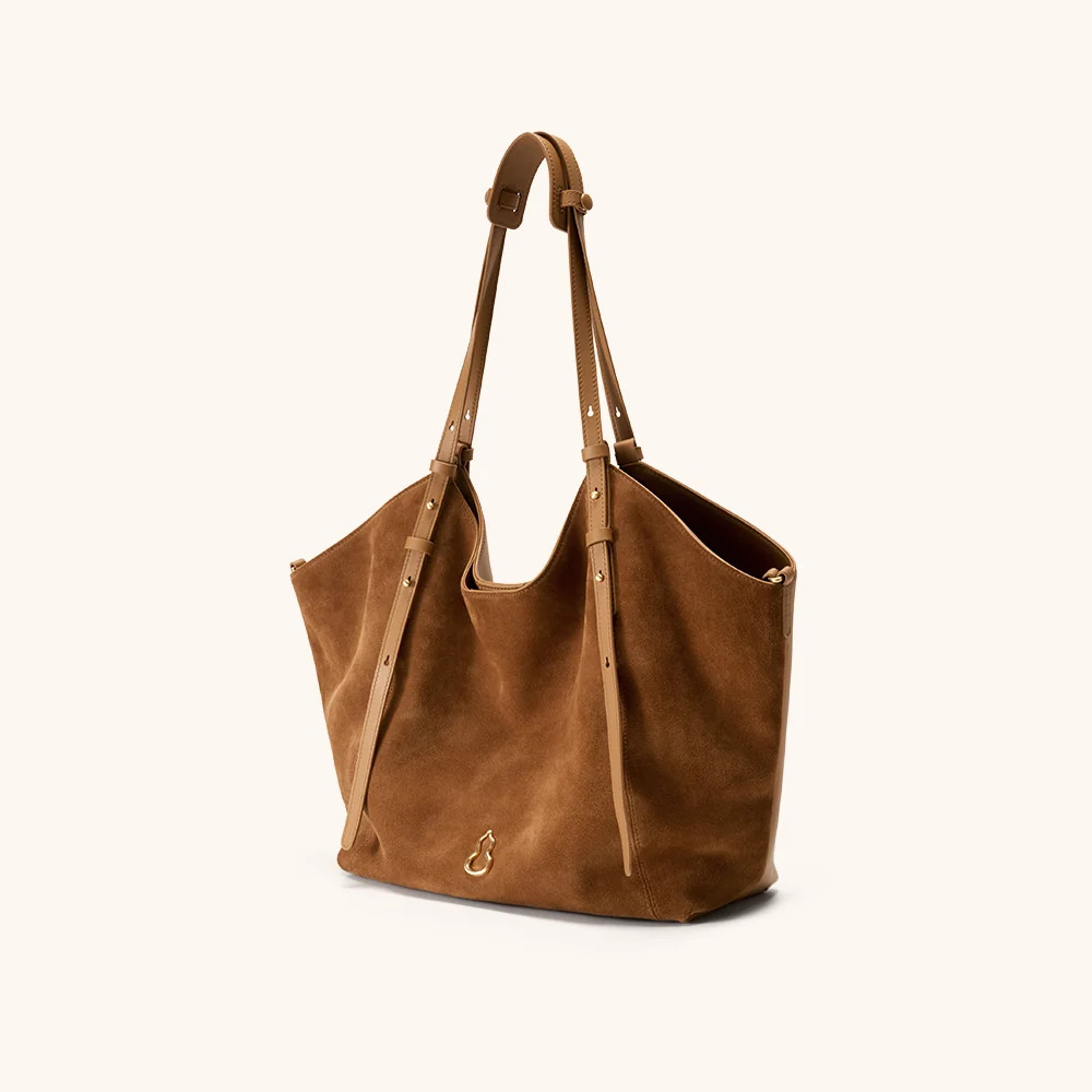 Fulfill Double-Faced Suede Tote | BAMPO
