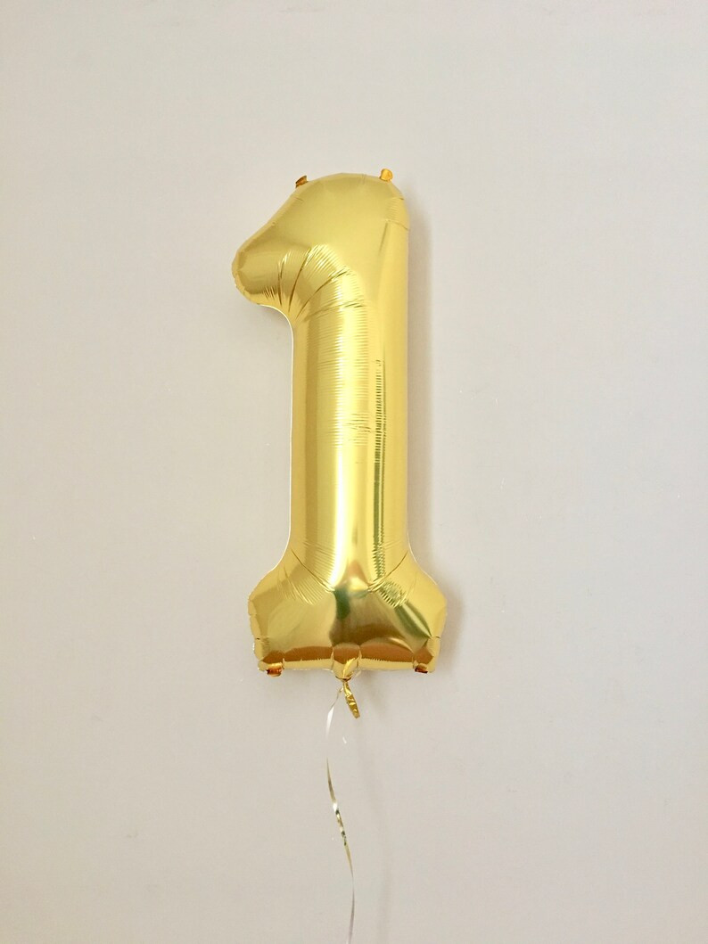 Gold 1 Jumbo 1 Balloonone Gold Balloon First Birthday 1st - Etsy | Etsy (US)