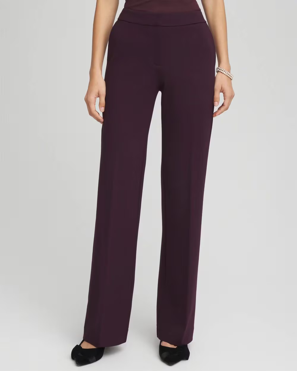 Emme Wide-Leg Trouser Ponte Pants | Chico's