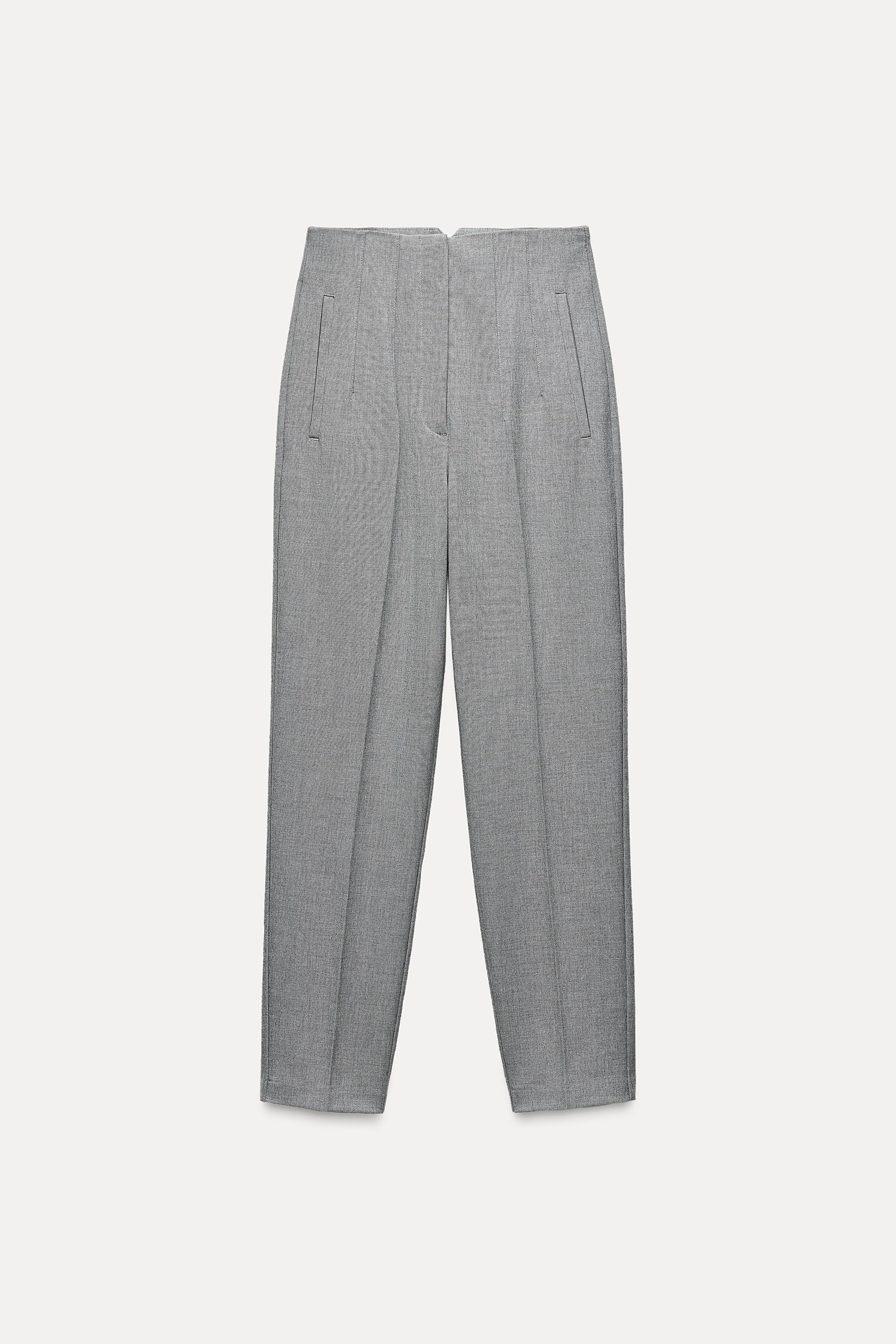HIGH-WAIST TROUSERS | Zara UK
