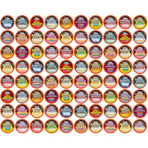 Java Factory Coffee Pods Compatible with K Cup Brewers Including 2.0, Assorted Variety Pack, 80 Count | Amazon (US)