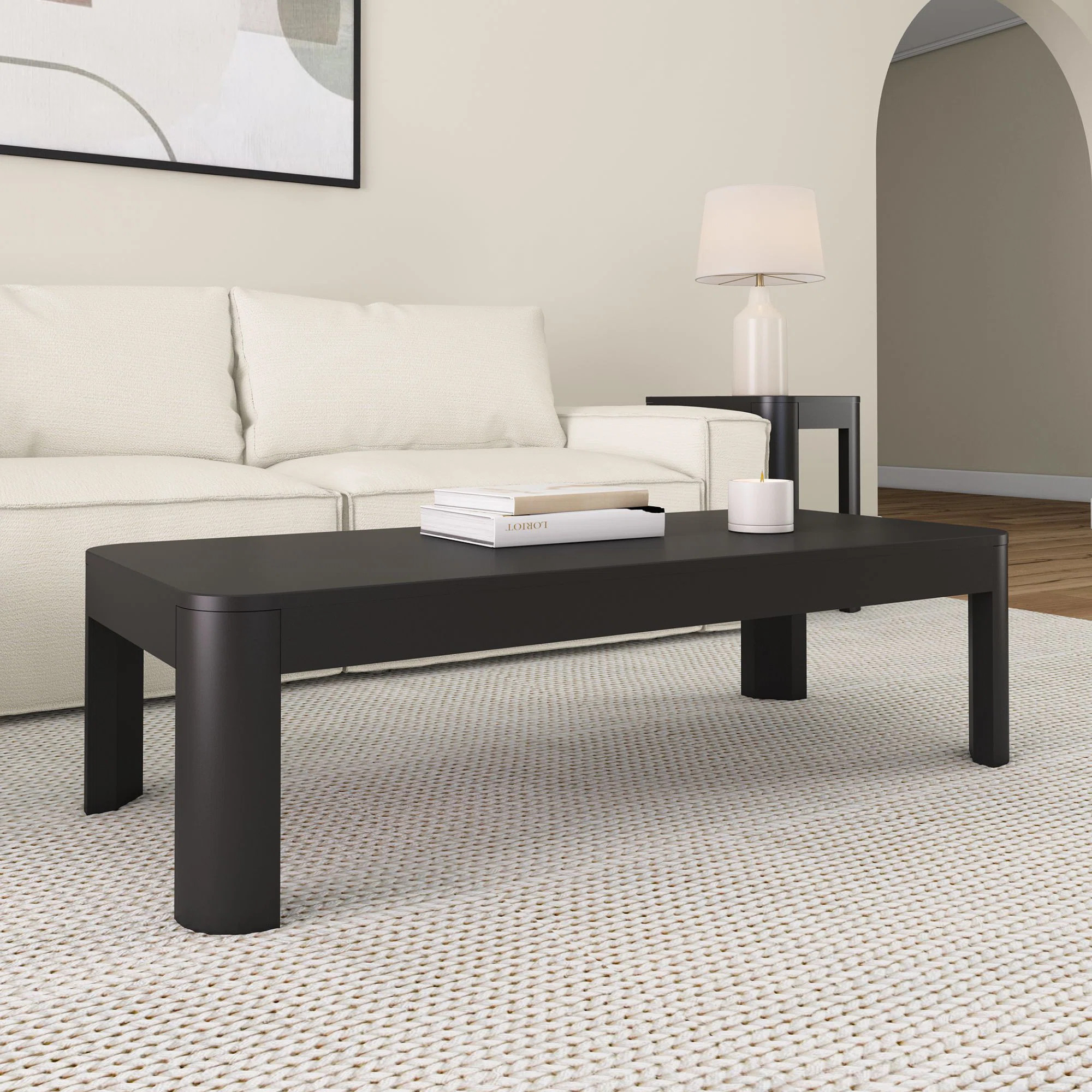 Toriano Solid Wood Single Coffee Table | Wayfair North America