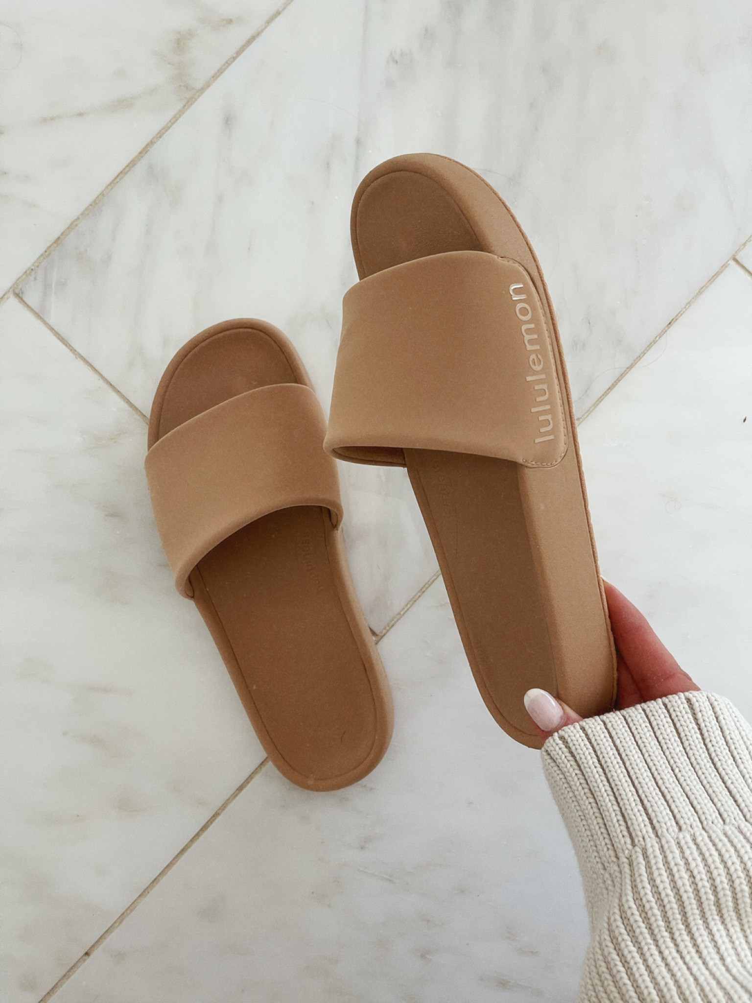 Comfy Lululemon slides 