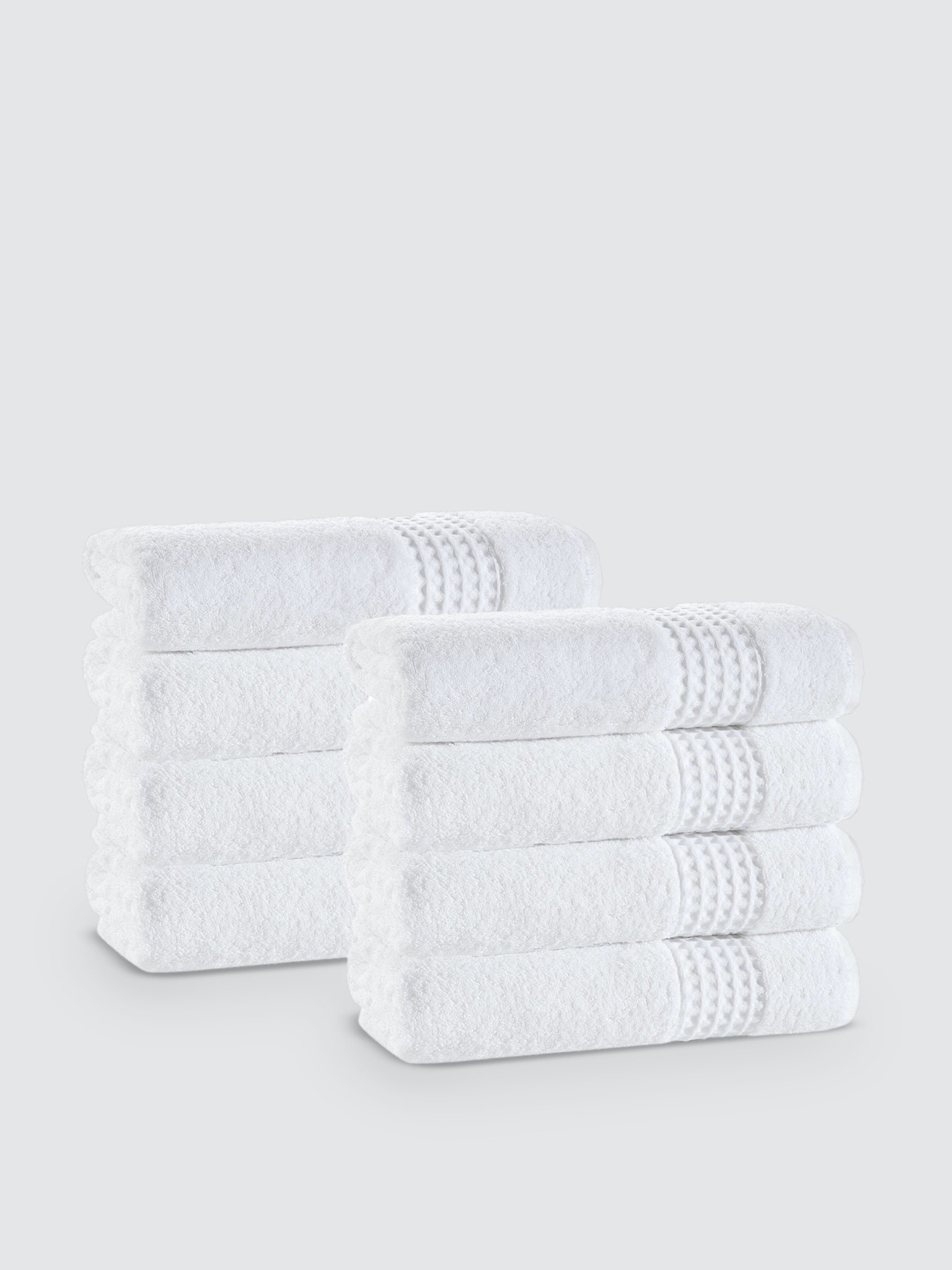 Ela Turkish Cotton Hand Towel Set of 8 | Verishop
