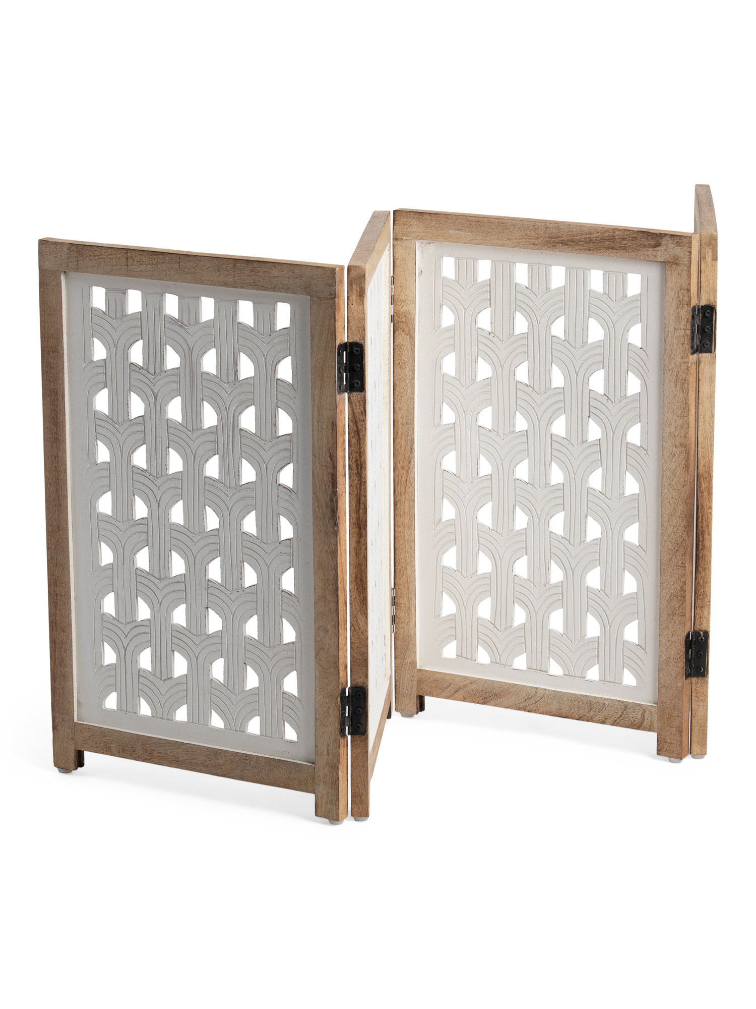 27x68 Carved Wooden Pet Gate | TJ Maxx