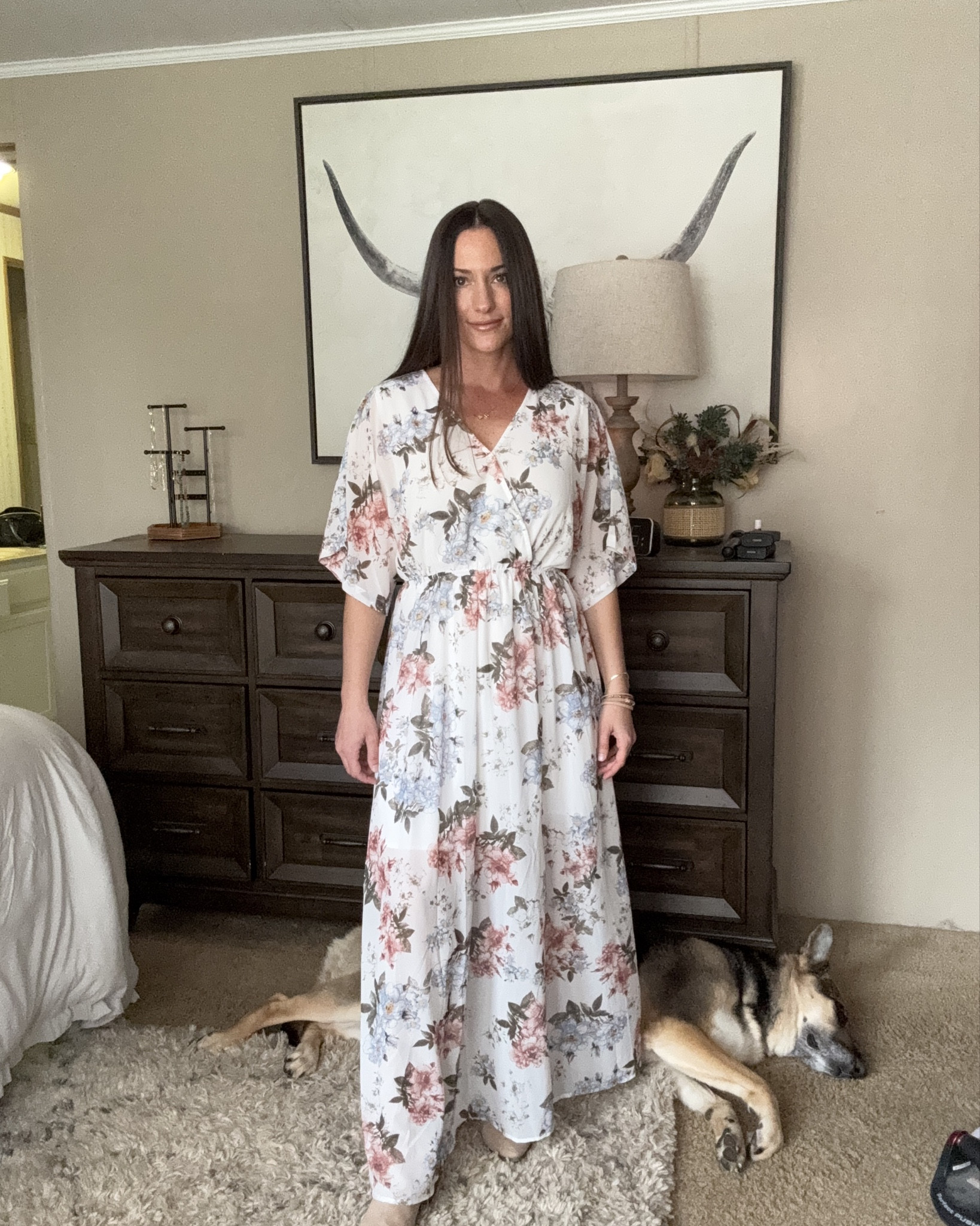 Spring dress from Amazon! Perfect for bridal showers, baby showers, gender reveals, Easter, church… anything where you need a slightly elevated and chic look.  Would also work as a maternity and bump-friendly dress!

Postpartum | Maternity | Mom | Cute | Classy

#LTKBump #LTKSeasonal #LTKWedding