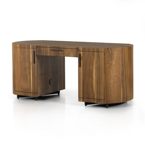 Four Hands Hudson Executive Desk Natural Yukas | Gracious Style