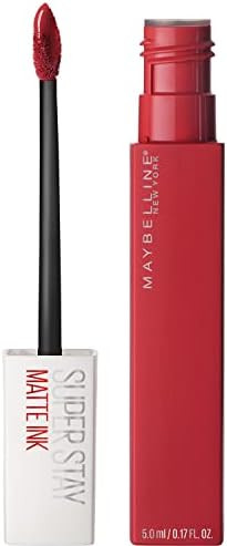 Super Stay Matte Ink Liquid Lipstick, Long Lasting High Impact Color, Up to 16H Wear, Pioneer, Bl... | Amazon (US)