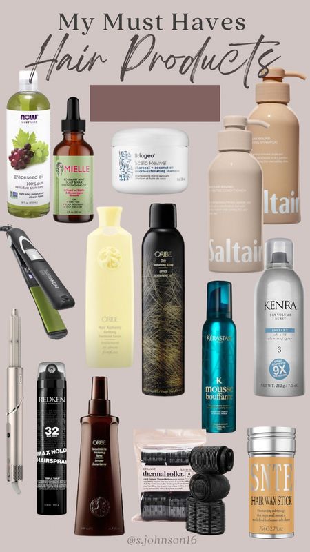 My hair must haves! All these products are perfect for shine and volume! I also love using Velcro rollers! 

#LTKstyletip #LTKsalealert #LTKbeauty