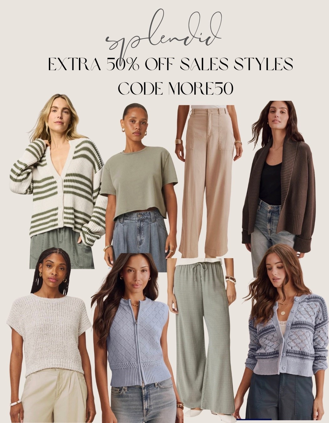 Splendid 50% off select sale styles use code MORE50 🙌🏻🙌🏻

#LTKSeasonal #LTKSaleAlert #LTKootd
