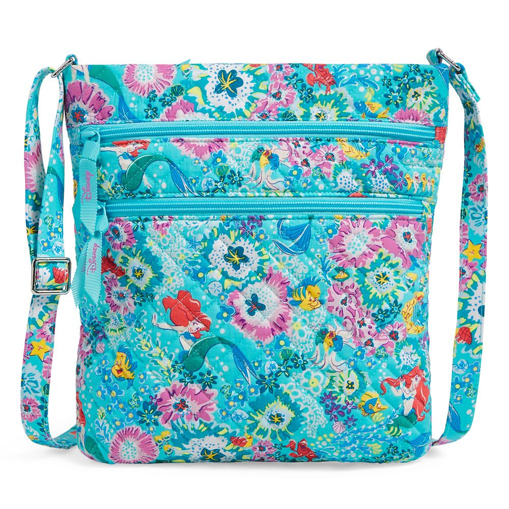 The Little Mermaid Triple Zip Hipster Crossbody Bag by Vera Bradley | Disney Store