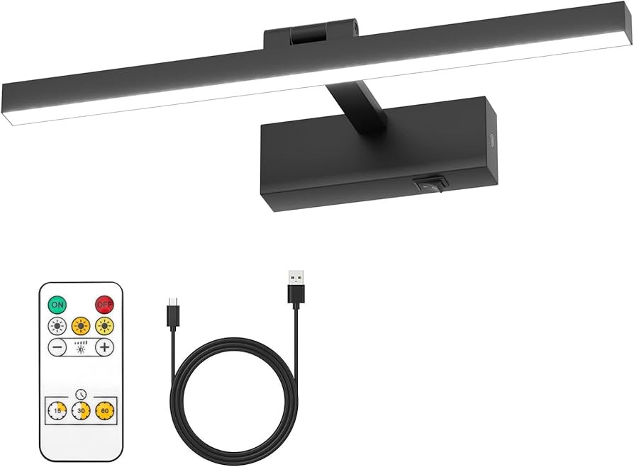 Ralbay Wireless Picture Light Battery Operated, Remote Control Picture Lights with Timer and Dimm... | Amazon (US)