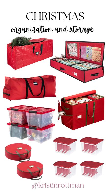 Christmas Organization - Christmas Storage 

#LTKHoliday #LTKhome #LTKSeasonal
