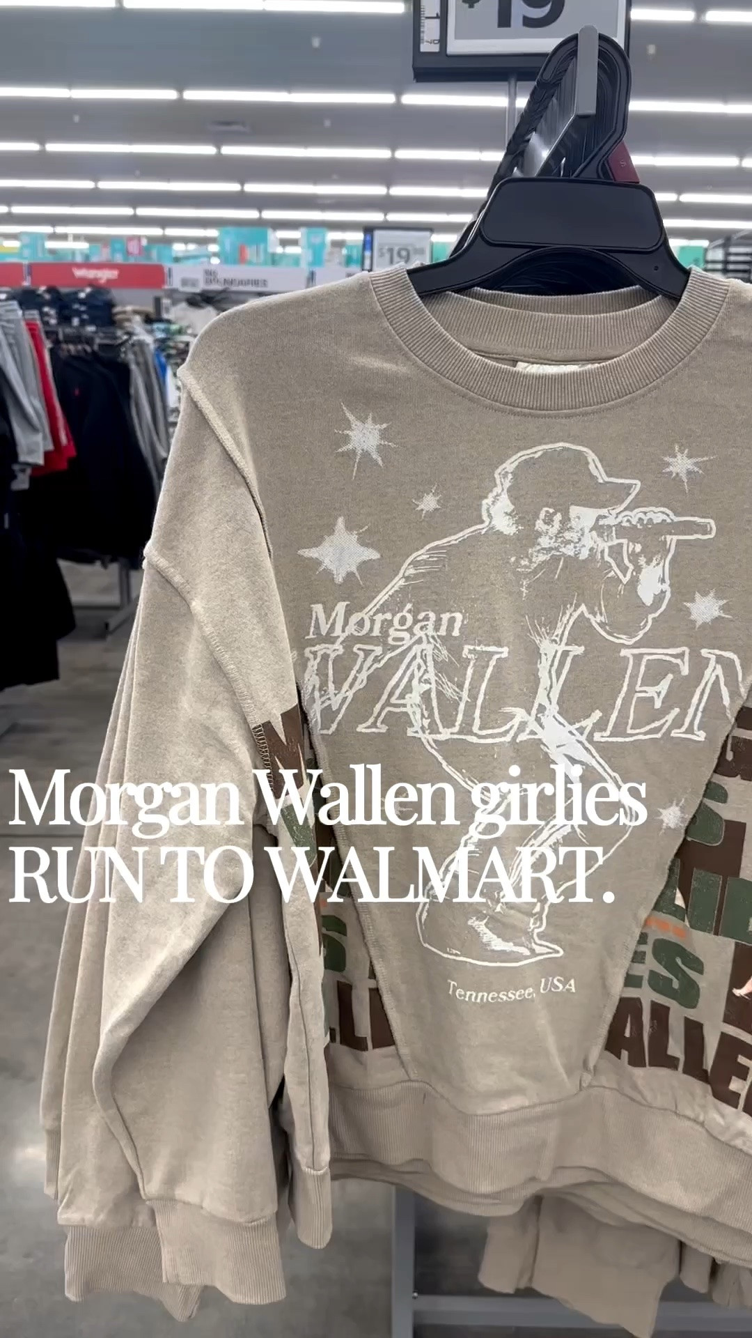 My best Walmart find yet! Morgan Wallen sweatshirt and other options..

#LTKvlog #LTKMens #LTKmomlife