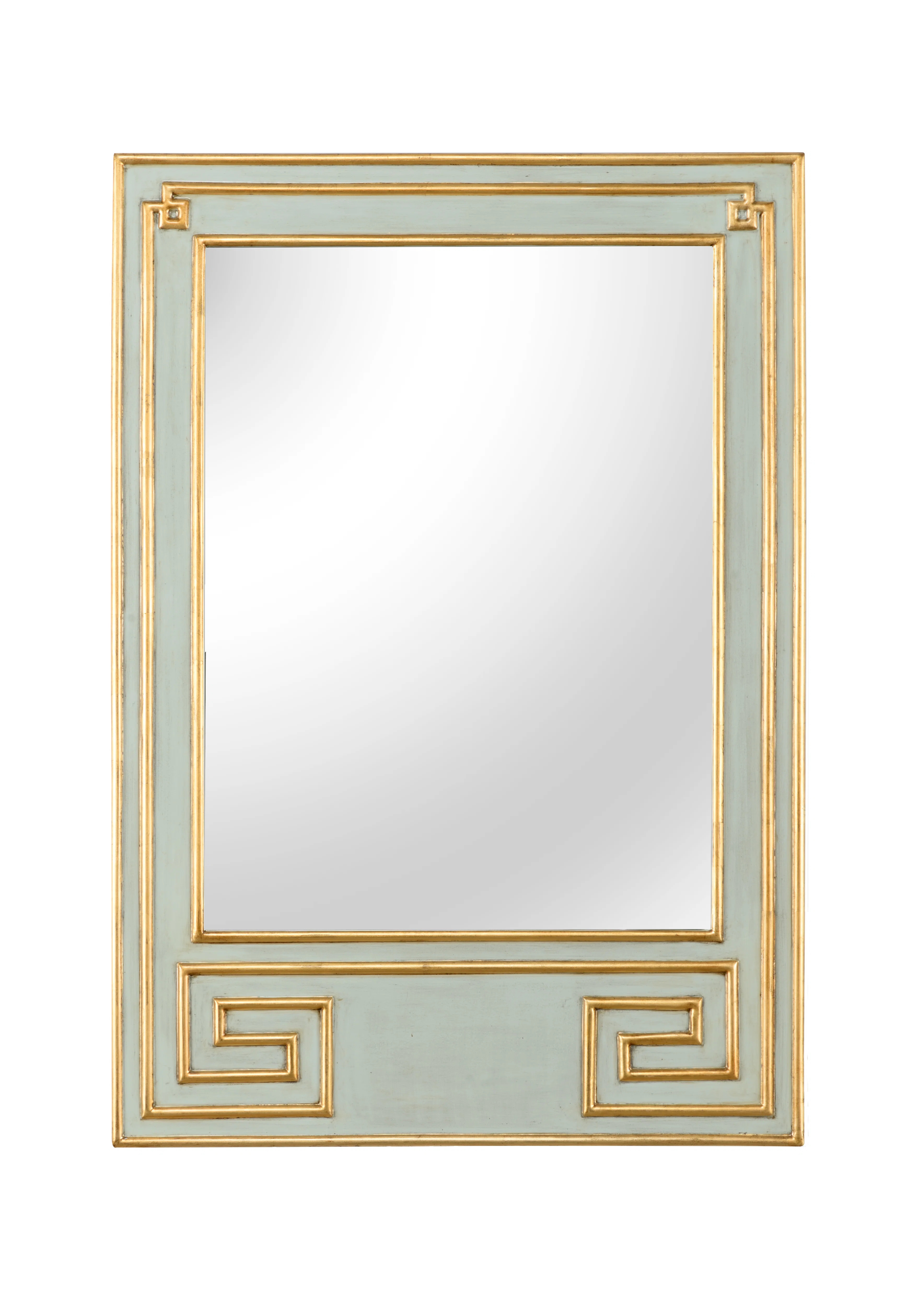 Greek Wood Flat Wall Mirror | Wayfair North America