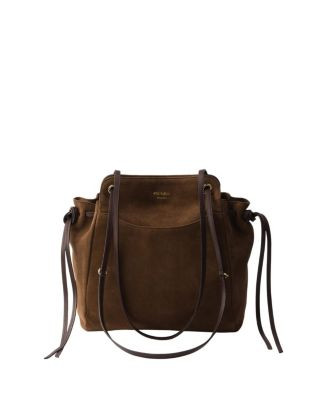 Prada Carry Medium Suede Tote Bag | Bloomingdale's Handbags | Bloomingdale's (AU)