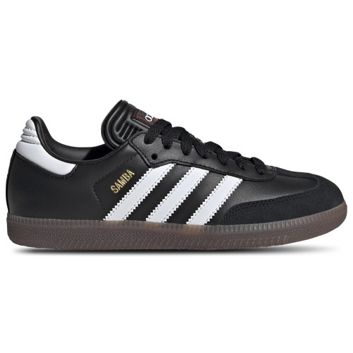 adidas Boys adidas Samba - Boys' Grade School Basketball Shoes Black/White Size 5.0 | Champs Sports