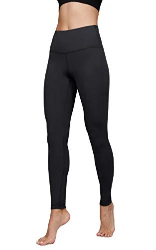 Yogalicious High Waist Ultra Soft Lightweight Leggings - High Rise Yoga Pants - Black Nude Tech 2... | Walmart (US)