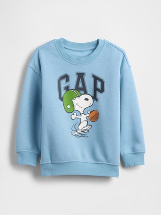 Baby & Toddler VintageSoft Snoopy Logo Sweatshirt | Gap (US)