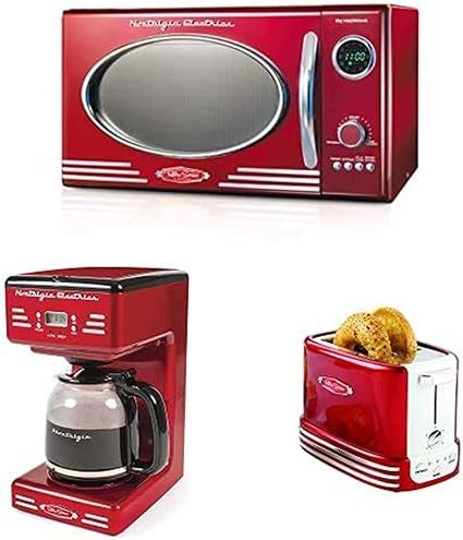Nostalgia Retro Red Kitchen Appliance Bundle | Amazon (US)